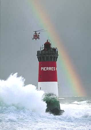 Mer d'Iroise pendant la tempête