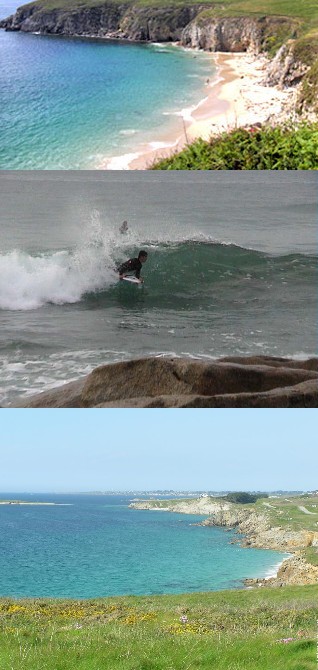 Les belles plages de la commune